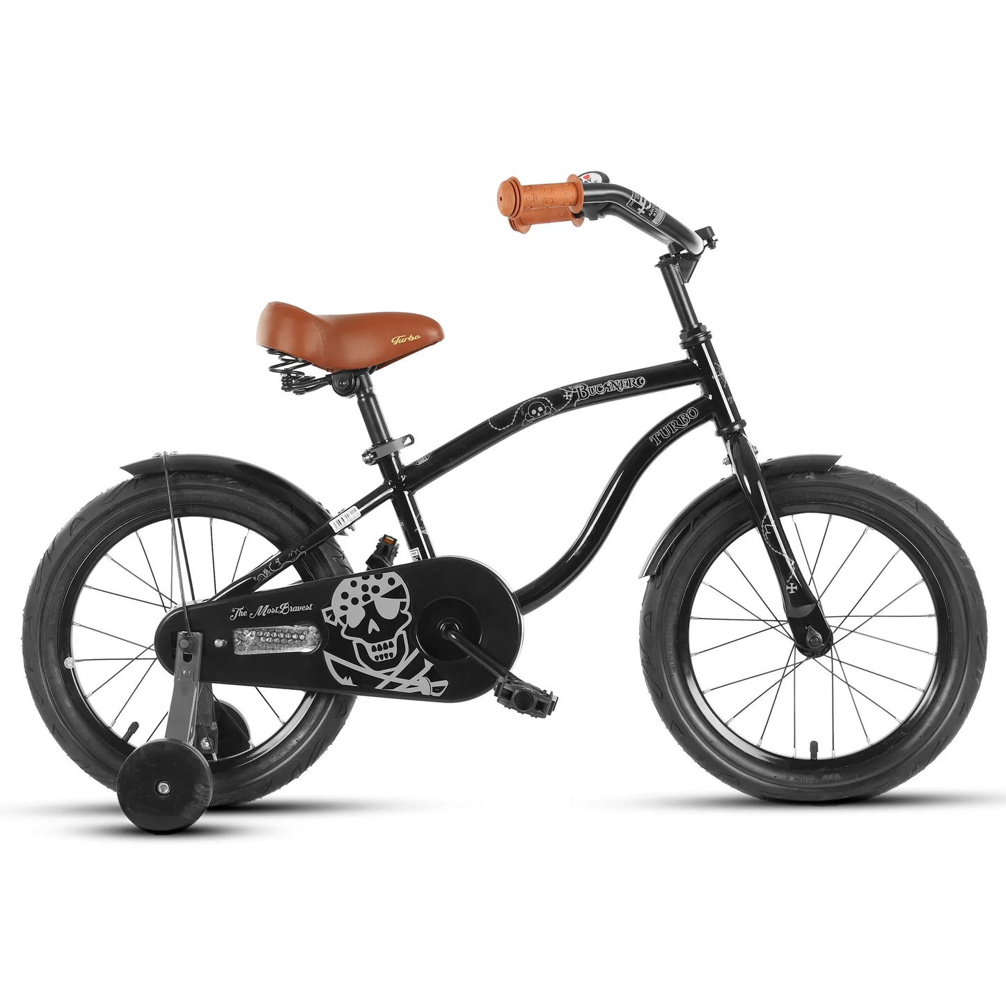 Bicicleta TURBO R-16 Bucanero retro  1v negro