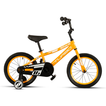 Bicicleta TURBO R-16 Attack 1v amarilla