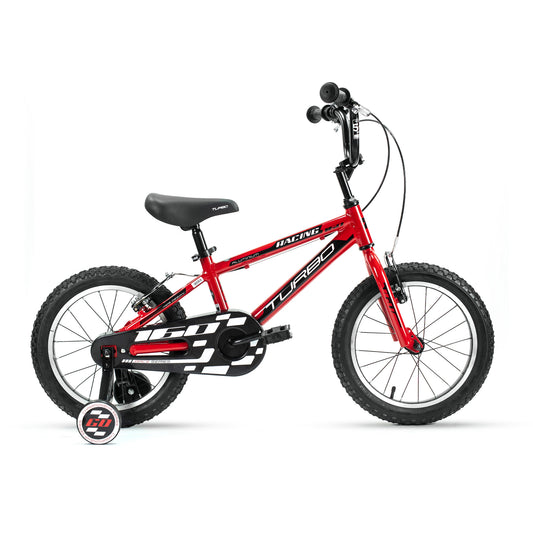 Bicicleta TURBO R 16 Infantil  Racing 1v aluminio roja /  negro