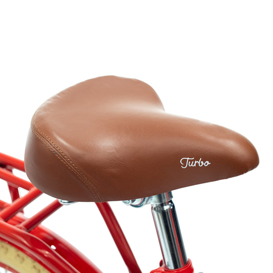 Bicicleta TURBO R 16 Infantil Cotton Candy Retro 1p roja