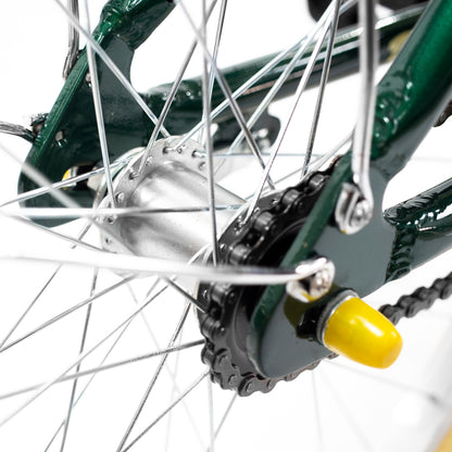 Bicicleta TURBO R 26 Urbana  Malibu Retro 1 Velocidad Aluminio verde