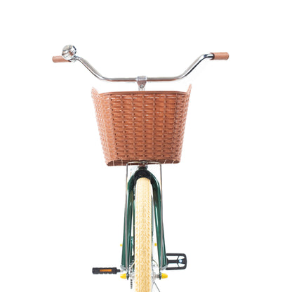 Bicicleta TURBO R 26 Urbana  Malibu Retro 1 Velocidad Aluminio verde