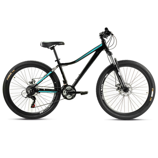 Bicicleta TURBO  R  26 Deimos - W 21  3x7v negra / menta talla ch