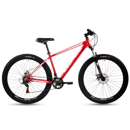 Bicicleta TURBO R 29 aluminio Deimos roja talla L 3x7v
