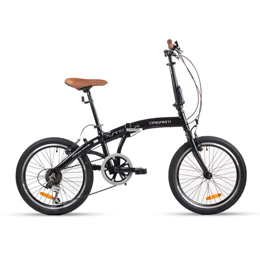 Bicicleta TURBO R-20 plegable city Origami 1.1 Plegable negra