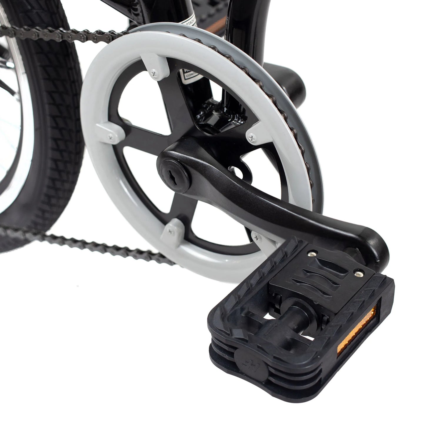 Bicicleta TURBO R-20 plegable city Origami 1.1 Plegable negra