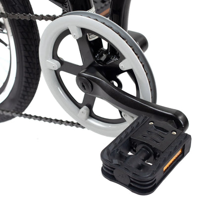 Bicicleta TURBO R-20 plegable city Origami 1.1 Plegable negra