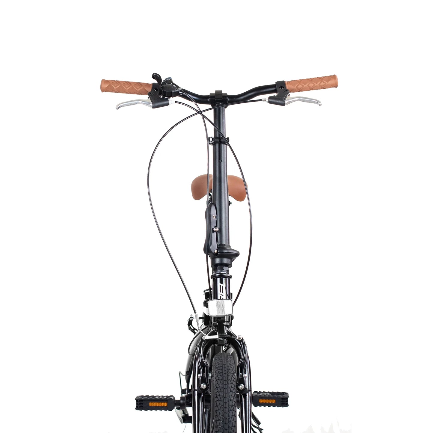 Bicicleta TURBO R-20 plegable city Origami 1.1 Plegable negra