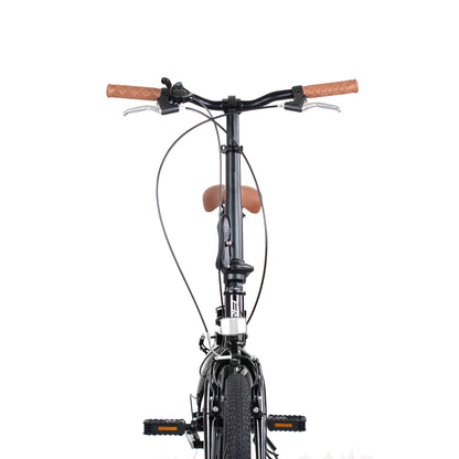 Bicicleta TURBO R-20 plegable city Origami 1.1 Plegable negra