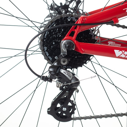 Bicicleta TURBO R 29 SX 9.3 Aluminio roja 3x7v doble suspensión