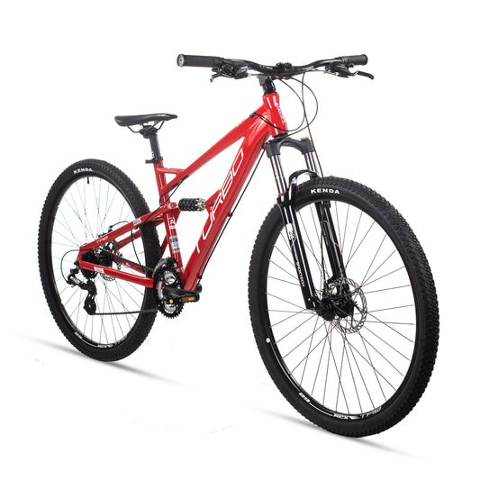 Bicicleta TURBO R 29 SX 9.3 Aluminio roja 3x7v doble suspensión