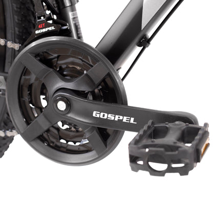 Bicicleta GOSPEL  R-29 Montaña Race Alum 3X8V   negro/gris/azul  Talla G