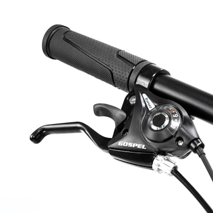 Bicicleta GOSPEL  R-29 Montaña Race 3X8V  negro/gris/rosa Talla CH