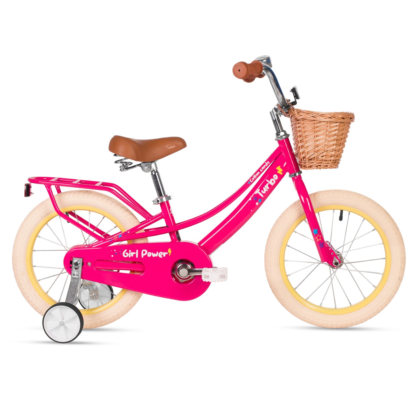 Bicicleta TURBO R 16 Infantil Cotton Candy Retro 1p fiusha