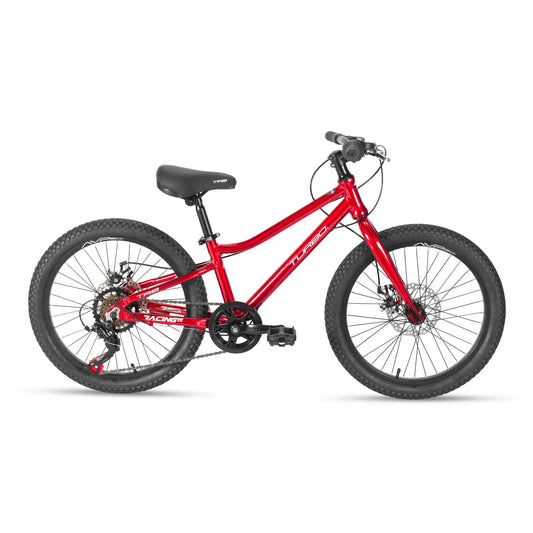 Bicicleta TURBO R-20 Racing de 7 v aluminio rojo metálico