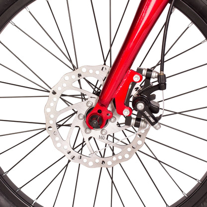 Bicicleta TURBO R-20 Racing de 7 v aluminio rojo metálico