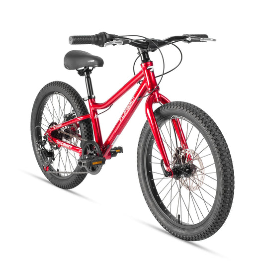 Bicicleta TURBO R-20 Racing de 7 v aluminio rojo metálico