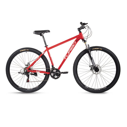 Bicicleta TURBO R 29 aluminioTX 900 de roja aluminio talla L 3x7 v