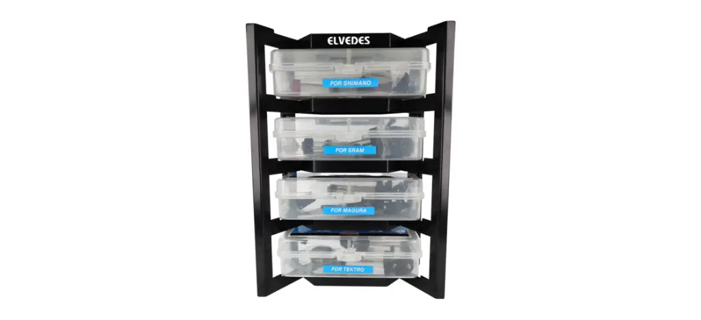 KIT DE PURGADO PROFESIONAL PARA SHIMANO, SRAM, MAGURA y TEKTRO ELVEDES