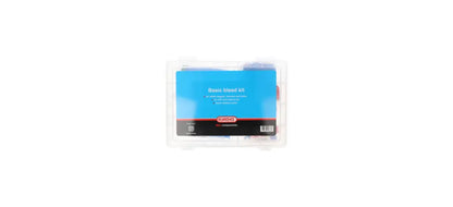 KIT DE PURGADO PARA LÍQUIDO MINERAL Y DOT INCLUYE ADAPTADORES PARA SHIMANO MAGURA SRAM Y TEKTRO ELVEDES