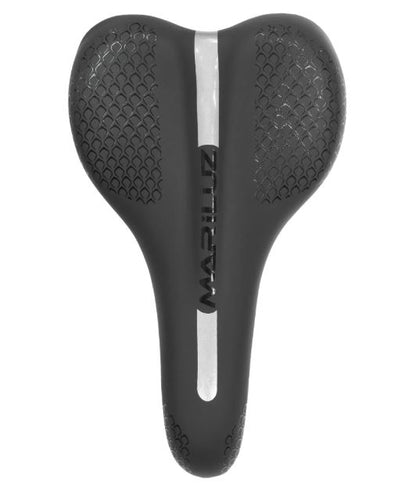 Asiento para bicicleta negro gel suave