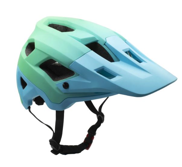 Casco para ciclista  adulto unisex azul - verde gospel