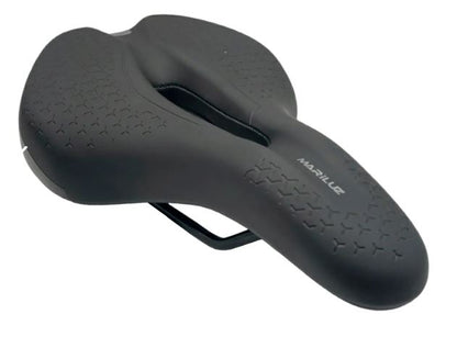 Asiento para bicicleta negro gel suave