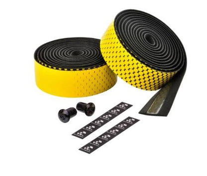 Cinta para manubrio Ciclovation  Advanced Leather Touch Fusion Yellow