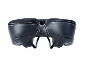 Asiento para bicicleta negro gel licra