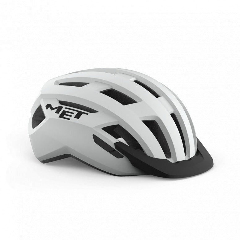 Casco MET all road blanco