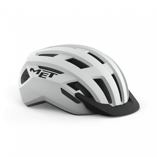 Casco MET all road blanco