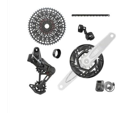Grupo SRAM X0 Eagle Transmision AXS E-MTB 104BCD 34T 175mm 10-52T
