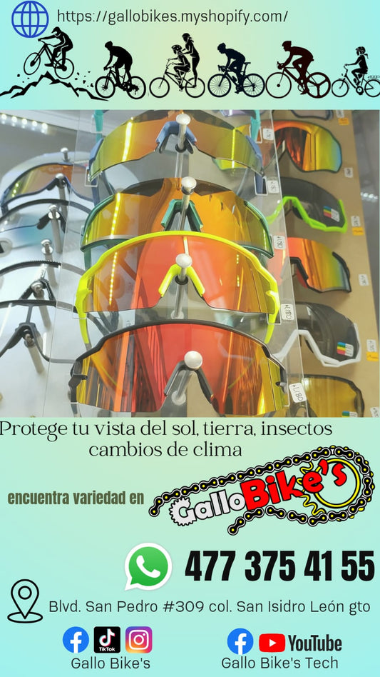 Refacciones, accesorios, ropa, energéticos, taller con servicios especializados, bicis, todo eso y más lo encuentras, con amplia variedad en tu tienda de confianza... Gallo Bikes's