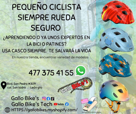 Refacciones, accesorios, ropa, energéticos, taller con servicios especializados, bicis, todo eso y más lo encuentras, con amplia variedad en tu tienda de confianza... Gallo Bikes's