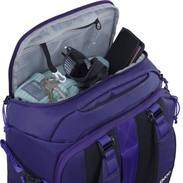 Mochila EVOC Athlete Backpack 30 Violet