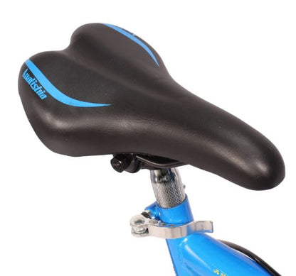 Bicicleta R 16 doble suspension  1  velocidad azul Ryno