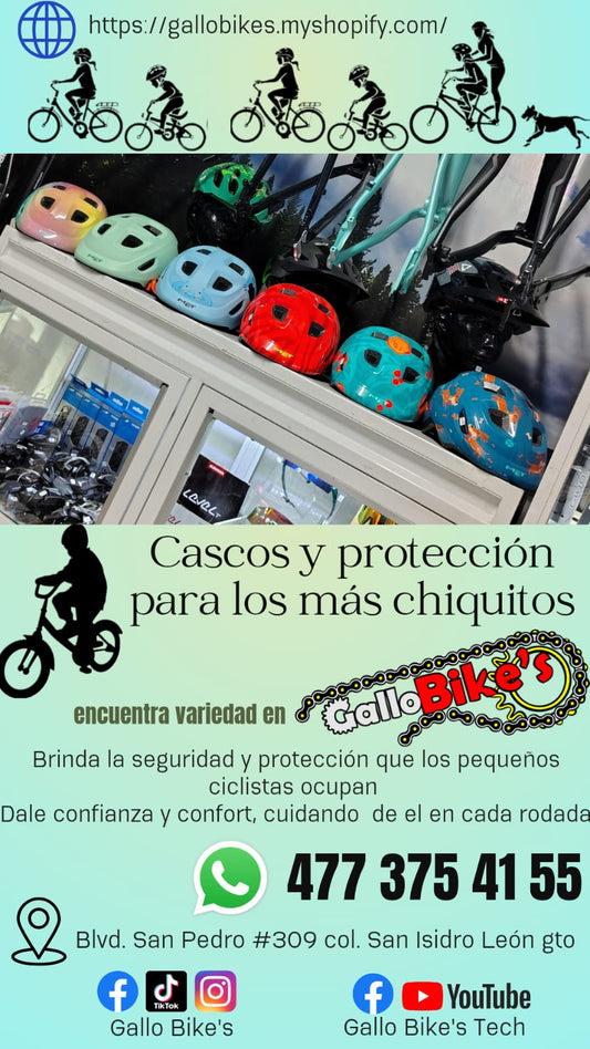 Refacciones, accesorios, ropa, energéticos, taller con servicios especializados, bicis, todo eso y más lo encuentras, con amplia variedad en tu tienda de confianza... Gallo Bikes's