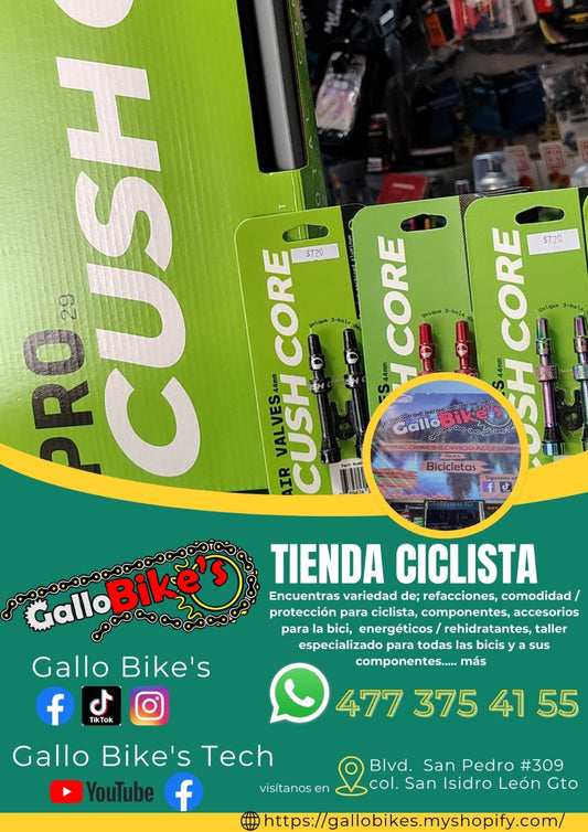 Refacciones, accesorios, ropa, energéticos, taller con servicios especializados, bicis, todo eso y más lo encuentras, con amplia variedad en tu tienda de confianza... Gallo Bikes's