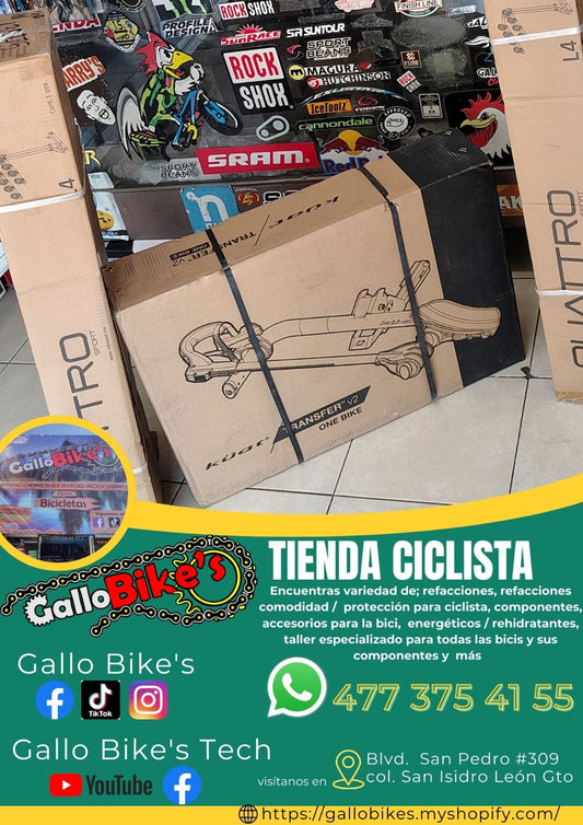Refacciones, accesorios, ropa, energéticos, taller con servicios especializados, bicis, todo eso y más lo encuentras, con amplia variedad en tu tienda de confianza... Gallo Bikes's