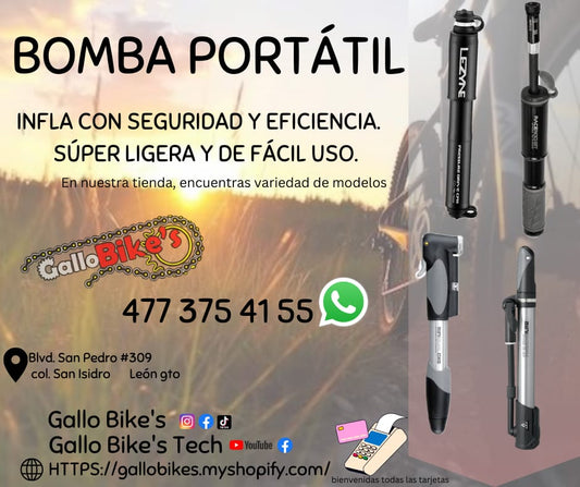 Refacciones, accesorios, ropa, energéticos, taller con servicios especializados, bicis, todo eso y más lo encuentras, con amplia variedad en tu tienda de confianza... Gallo Bikes's