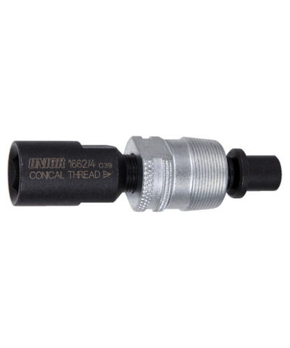 UNIOR Extractor de corona con punta de rosca
