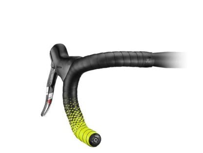 Cinta para manubrio Ciclovation  Advanced Leather Touch Fusion Neon Yellow