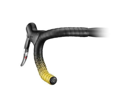 Cinta para manubrio Ciclovation  Advanced Leather Touch Fusion Yellow