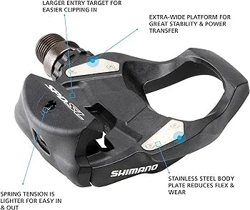 Pedales de grapa de ruta Shimano SPD-SL