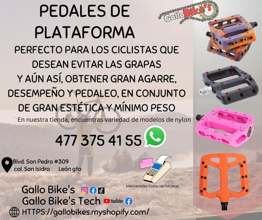 Refacciones, accesorios, ropa, energéticos, taller con servicios especializados, bicis, todo eso y más lo encuentras, con amplia variedad en tu tienda de confianza... Gallo Bikes's