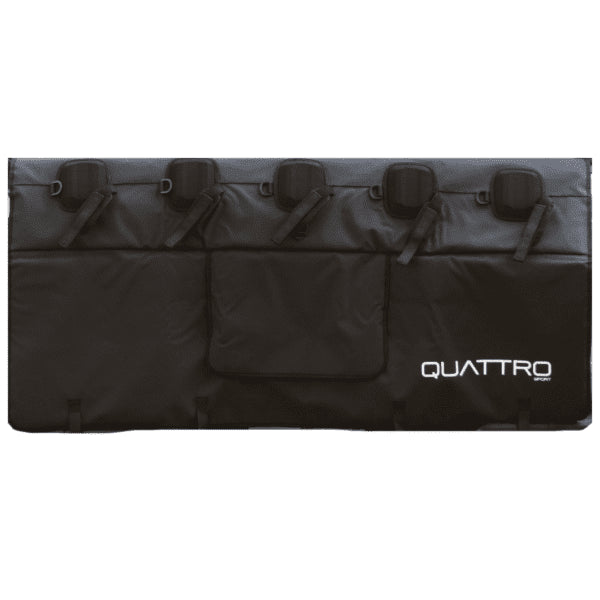 Pad de caja de cajuela Quattro Sport Negro para 5 bicicletas