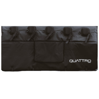 Pad de caja de cajuela Quattro Sport Negro para 5 bicicletas