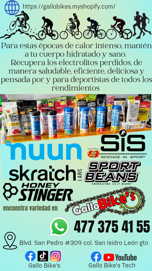 Refacciones, accesorios, ropa, energéticos, taller con servicios especializados, bicis, todo eso y más lo encuentras, con amplia variedad en tu tienda de confianza... Gallo Bikes's