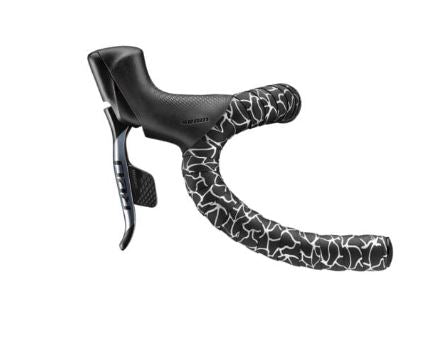 Cinta para manubrio Ciclovation  Advanced Leather Touch Magma Silver
