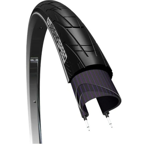 Llanta gravel / city cst sensamo speed 700x35 con reflejante